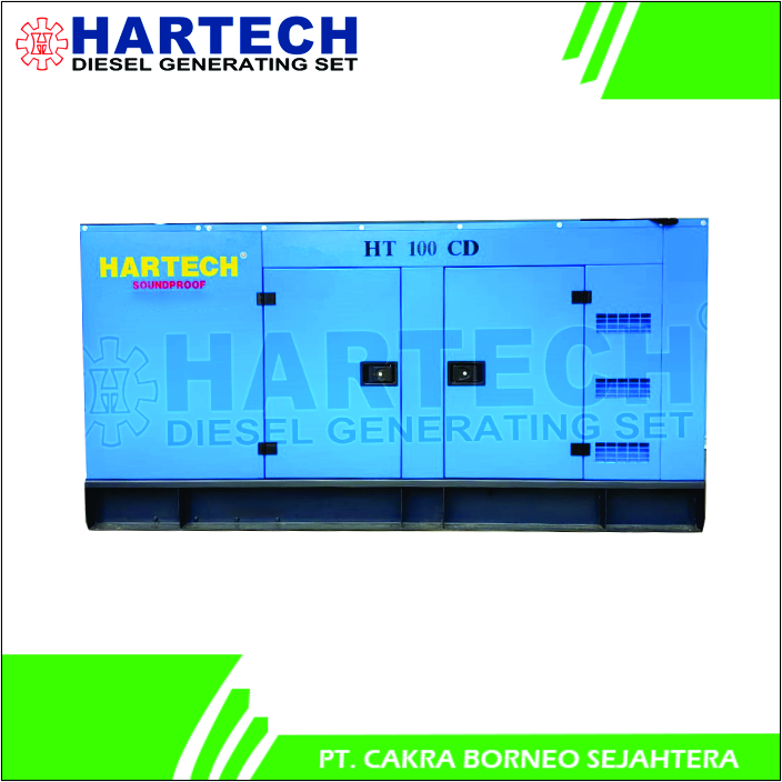 Generator Silent HT 100 CD HARTECH HTG274C - Termasuk Pemasangan